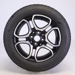 Komplettrad Alu DUNLOP/WinterResponse-2 5-Doppelspeichen-Rad 