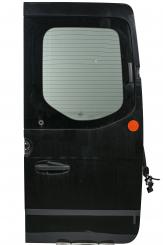 Rückwandtür rechts mit Fenster
