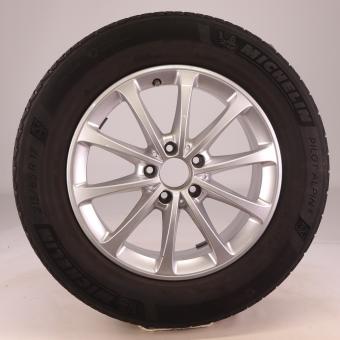 Komplettrad Alu MICHELIN/PilotAlpin5 10-Speichen-Rad 