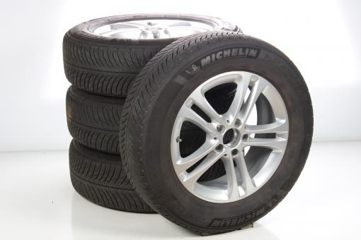 Winter Kompletträder Set Alu 17 Zoll mit Michelin Reifen für GLA-Klasse H247, GLB-Klasse X247, Original Mercedes-Benz