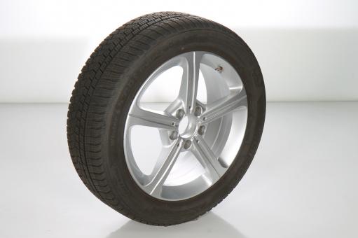 Komplettrad Alu MICHELIN/PilotAlpin5 5-Speichen-Rad 