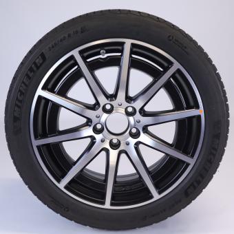 Komplettrad Alu MICHELIN/PilotAlpin5 AMG 10-Speichen-Rad 