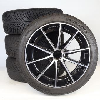Winter Kompletträder Set Alu 18 Zoll mit Michelin Reifen für A-Klasse 177, Original Mercedes-Benz