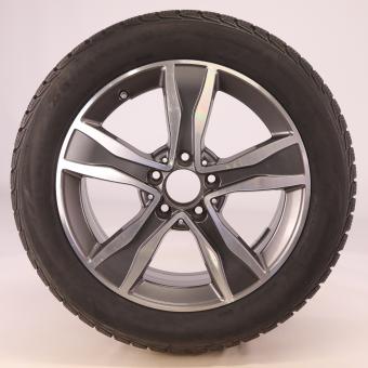Winter Komplettrad Alu 17 Zoll mit Bridgestone Reifen für C-Klasse 205, Original Mercedes-Benz
