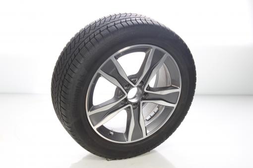 Komplettrad Alu DUNLOP/WinterSport5 5-Speichen-Rad 
