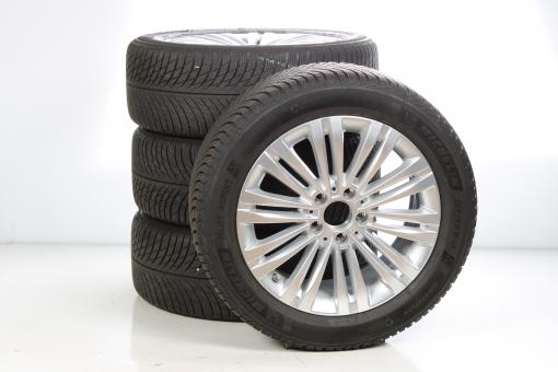 Winter Kompletträder Set Alu 17 Zoll mit Michelin Reifen für C-Klasse 206, Original Mercedes-Benz