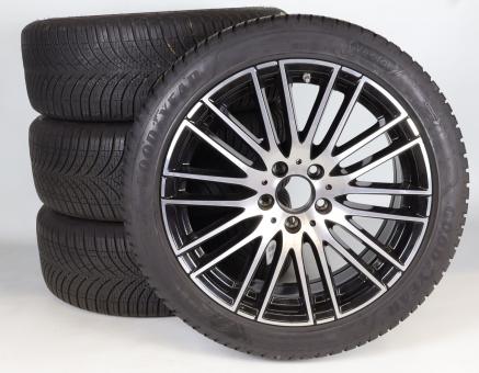Allwetter Kompletträder Set Alu 18 Zoll mit Goodyear Reifen für C-Klasse 206, original Mercedes-Benz