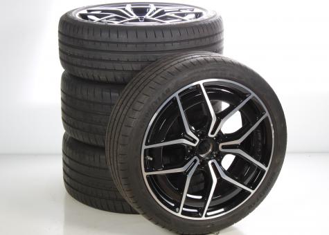 Sommer Kompletträder Set Alu 19 Zoll mit Goodyear Reifen für C-Klasse 206, Original Mercedes-Benz