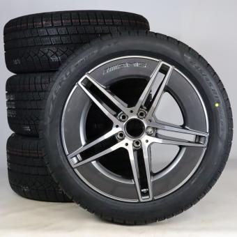 Winter Kompletträder Set Alu 19 Zoll mit Pirelli Reifen für E-Klasse 214, Original Mercedes-Benz