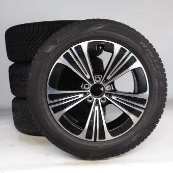 Winter Kompletträder Set Alu 18 Zoll mit Pirelli Reifen für E-Klasse 214, Original Mercedes-Benz