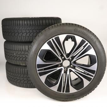 Winter Kompletträder Set Alu 19 Zoll mit Continental Reifen für E-Klasse 214, Original Mercedes-Benz