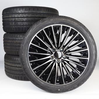 Sommer Kompletträder Set Alu 19 Zoll mit Continental Reifen für CLE 236, Original Mercedes-Benz