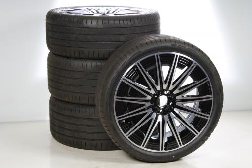 Sommer Kompletträder Set Alu 20 Zoll mit Continental Reifen für CLE 236, Original Mercedes-Benz