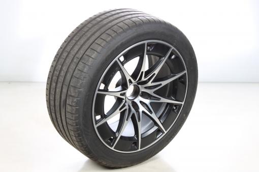 Komplettrad Alu MICHELIN|PilotAlpin5 AMG 10-Speichen-Rad 
