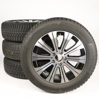 Winter Kompletträder Set Alu 18 Zoll mit Continental Reifen für EQA H243, original Mercedes-Benz