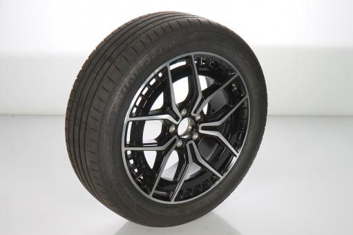 Komplettrad Alu BRIDGE/TuranzaT005 AMG 5-Doppelspeichen-Rad 