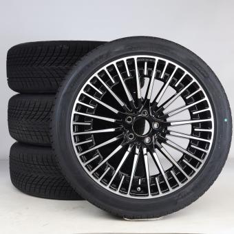 Winter Kompletträder Set Alu 20 Zoll mit Goodyear Reifen für EQA H243, original Mercedes-AMG