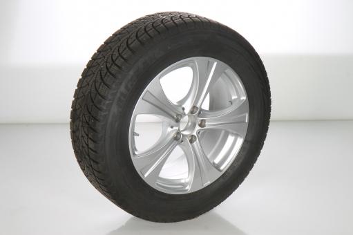 Winter Komplettrad Alu 18 Zoll mit Bridgestone Reifen für GLC-SUV X253, GLC-Coupe 253, Original Mercedes-Benz