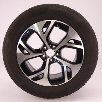 Komplettrad Alu CONTI/WinterContactTS850P 5-Speichen-Rad Aer 