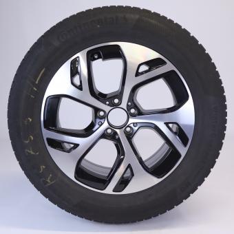Komplettrad Alu CONTI/WinterContactTS850P 5-Speichen-Rad Aer 