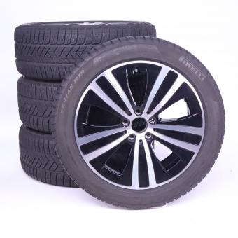 Winter Kompletträder Set Alu 19 Zoll mit Pirelli Reifen für EQE 295, Original Mercedes-Benz