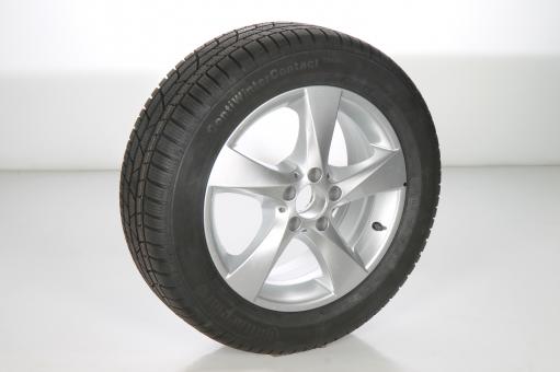 Komplettrad Alu CONTI/WinterContactTS830P 5-Speichen-Rad 