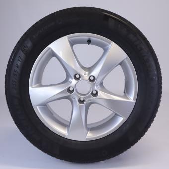 Komplettrad Alu MICHELIN/PilotAlpin5 5-Speichen-Rad 