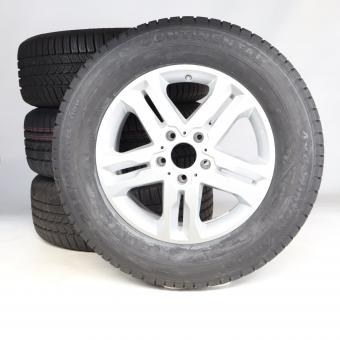 Winter Kompletträder Set Alu 18 Zoll mit Continental Reifen für G-Modell 463, original Mercedes-Benz