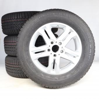 Winter Kompletträder Set Alu 18 Zoll mit Continental Reifen für G-Modell 463, original Mercedes-Benz