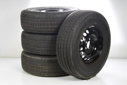 Winter Kompletträder Set Stahl 16 Zoll mit Kumho Reifen für Sprinter VS30 Hinterradantrieb 907, original Mercedes-Benz